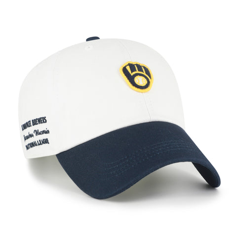 MILWAUKEE BREWERS CONTEMPORARY BASICS TWO TONE '47 CLEAN UP