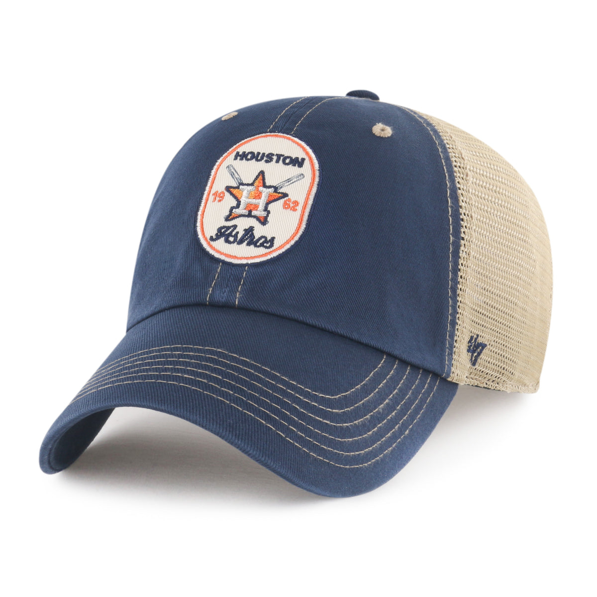 HOUSTON ASTROS CROSSPATCH MESH '47 CLEAN UP