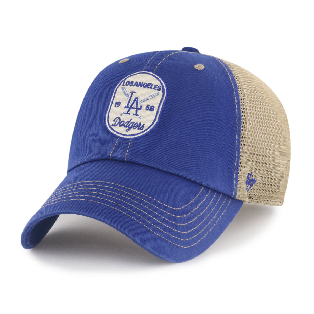 LOS ANGELES DODGERS CROSSPATCH MESH '47 CLEAN UP
