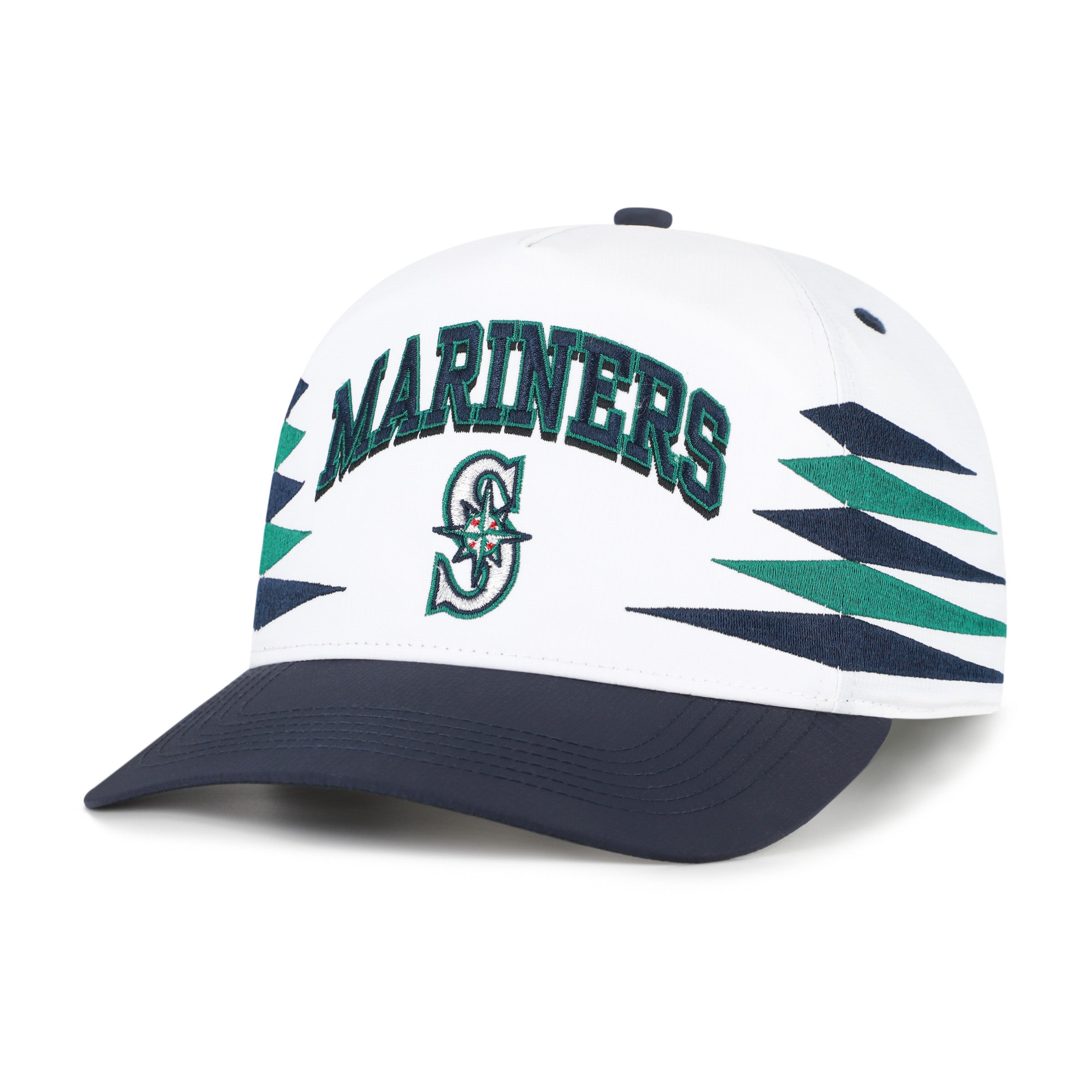 SEATTLE MARINERS DIAMOND CUT BRRR '47 HITCH - White