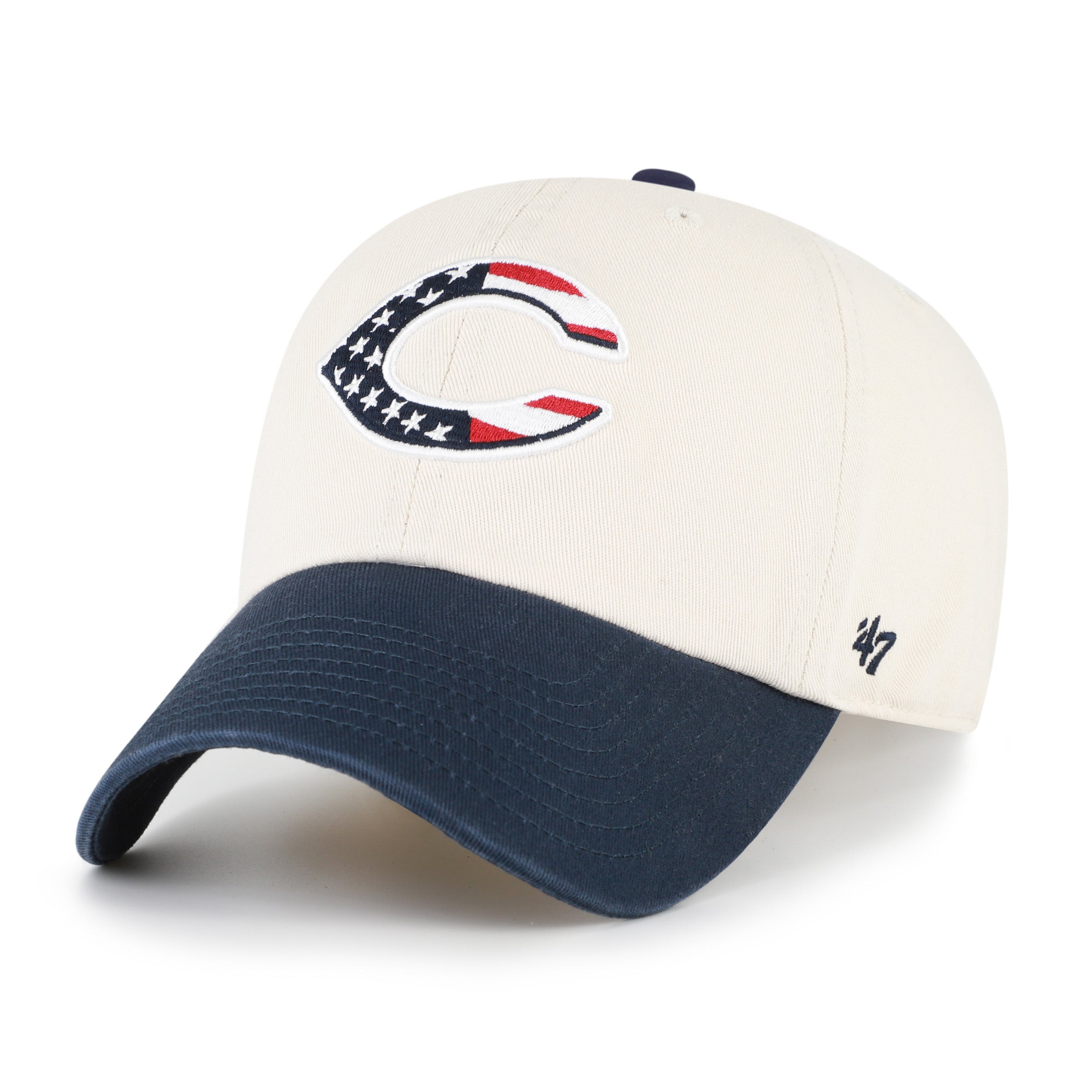 CINCINNATI REDS FLAG FILL TWO TONE '47 CLEAN UP - Beige