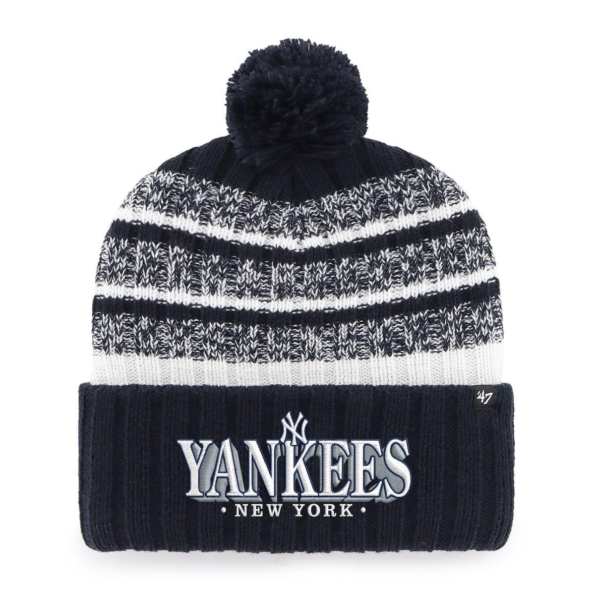 NEW YORK YANKEES GRAPHIC TAVERN '47 CUFF KNIT