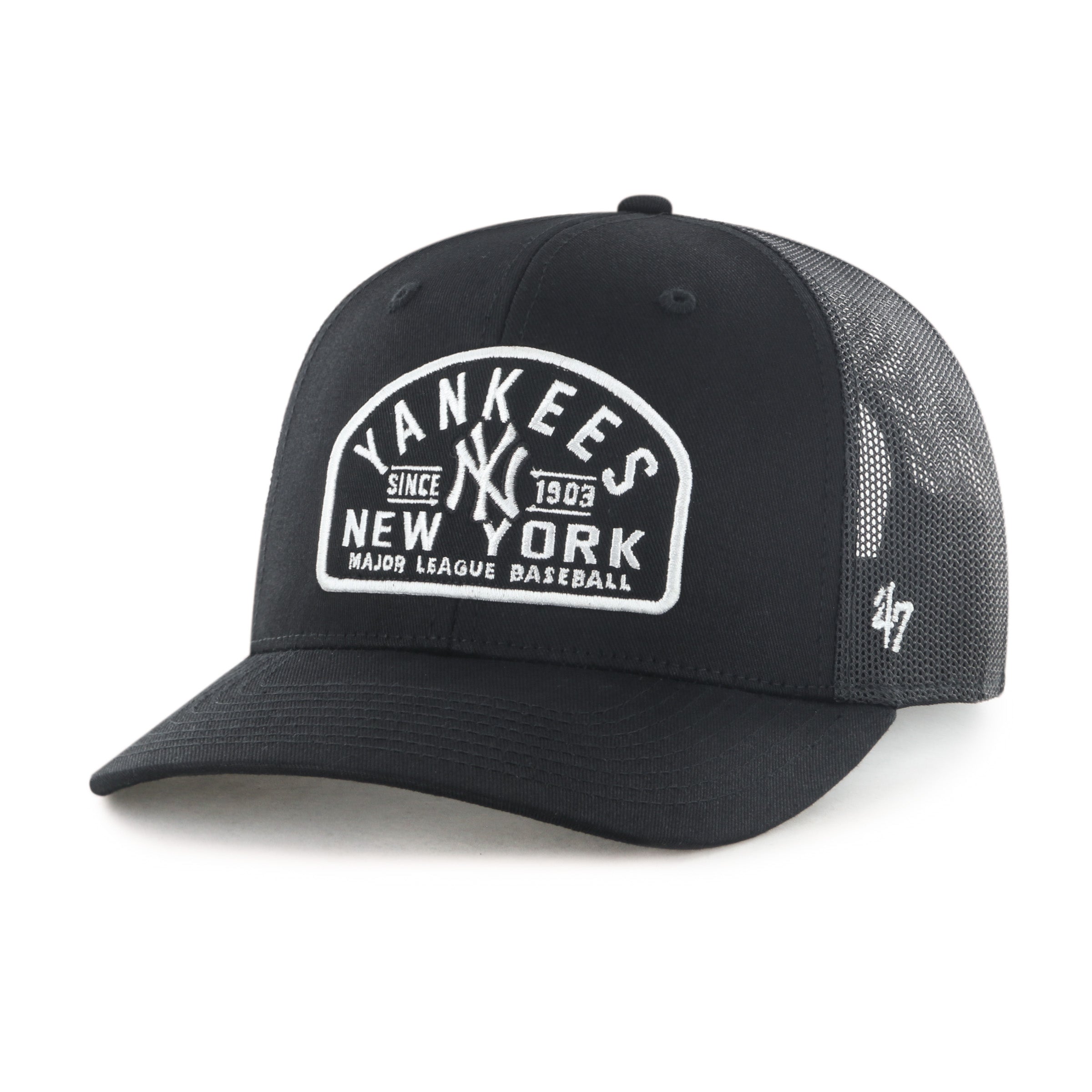 NEW YORK YANKEES LELAND '47 TRUCKER - Black