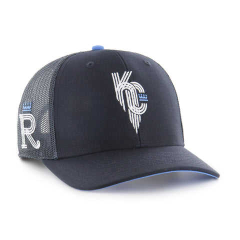 KANSAS CITY ROYALS CITY CONNECT MLB CITY REPLICA '47 TRUCKER