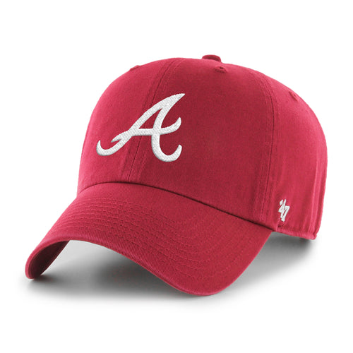 ATLANTA BRAVES MICRO EMB '47 BABY RIB TEE WOMENS