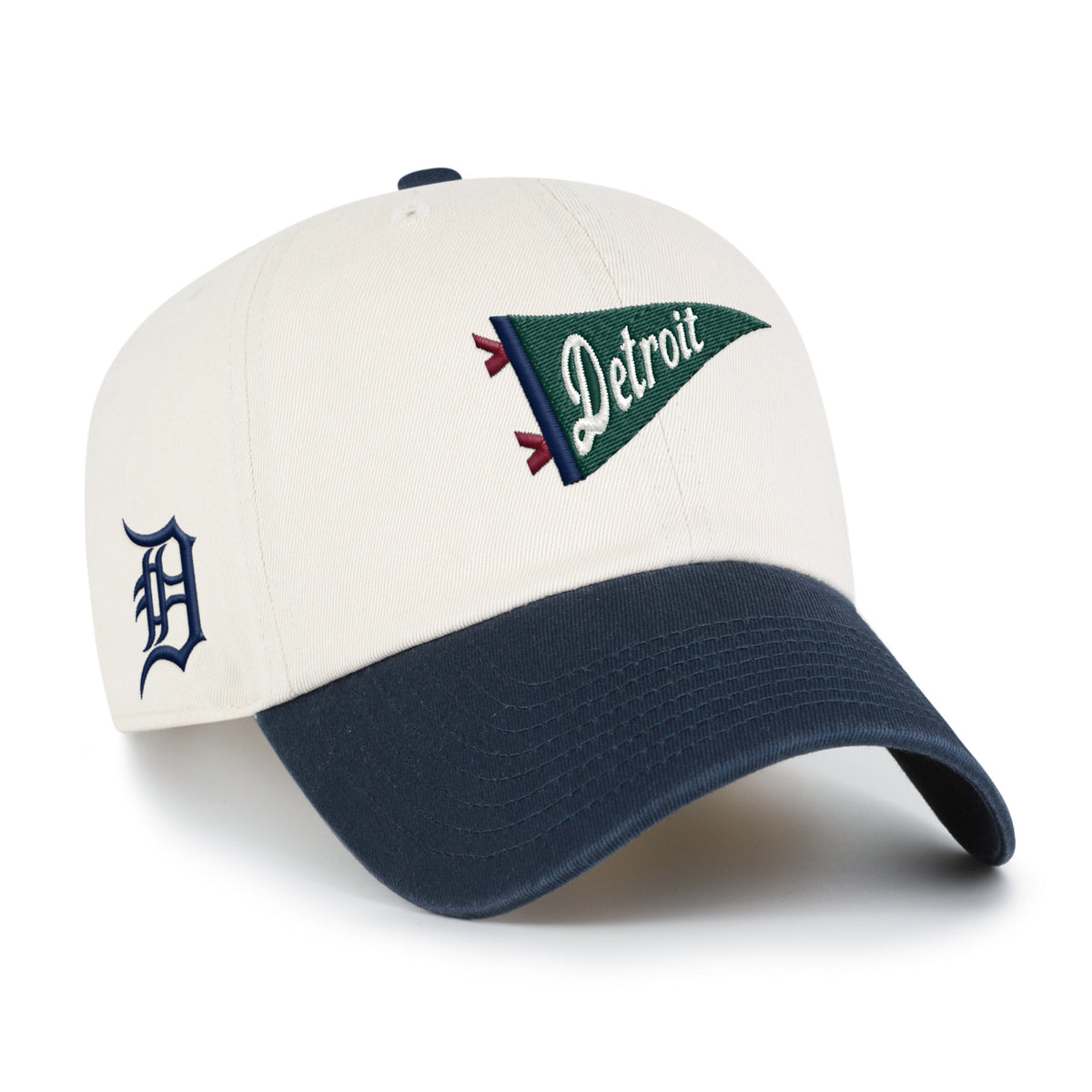 DETROIT TIGERS PENNANT CITY '47 CLEAN UP