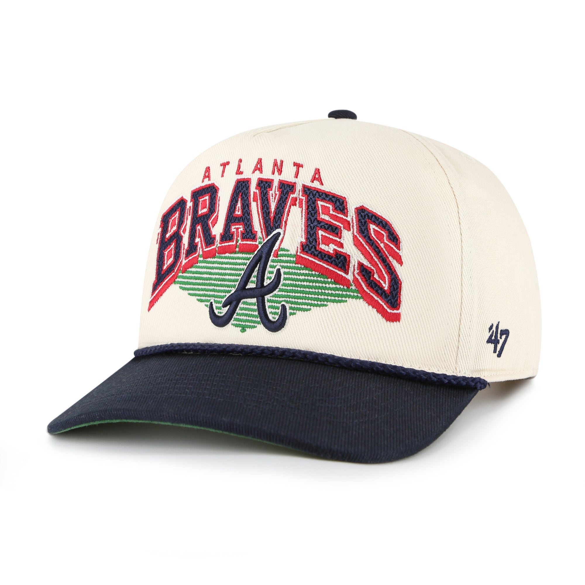 ATLANTA BRAVES POMONA TWO TONE ROPE '47 HITCH
