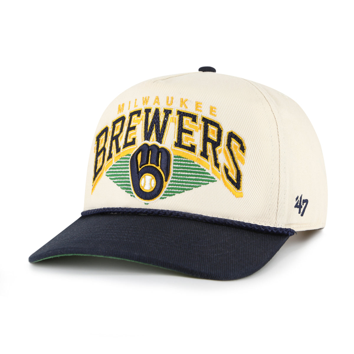 MILWAUKEE BREWERS POMONA TWO TONE ROPE '47 HITCH