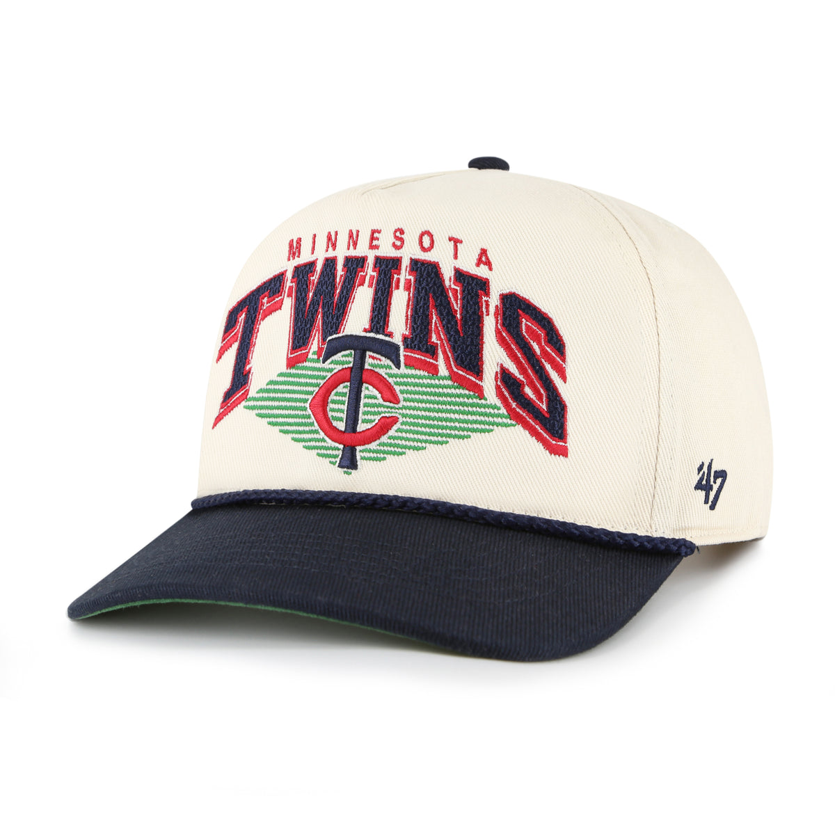 MINNESOTA TWINS POMONA TWO TONE ROPE '47 HITCH