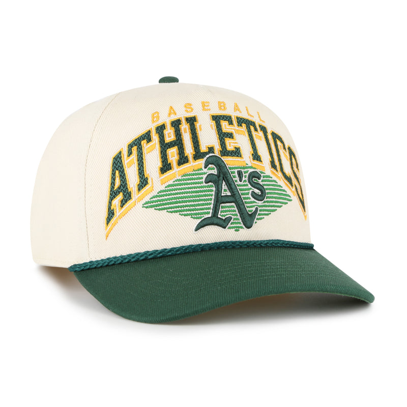 ATHLETICS BASEBALL POMONA TWO TONE ROPE '47 HITCH