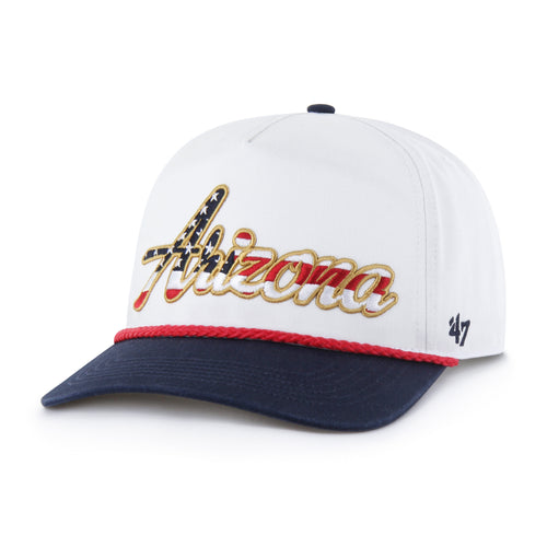 ARIZONA DIAMONDBACKS PATRIOTIC OVERHAND '47 HITCH