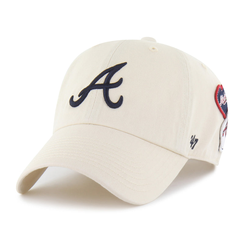 ATLANTA BRAVES BADGES '47 CLEAN UP