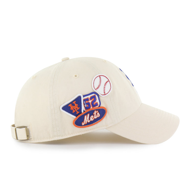 NEW YORK METS BADGES '47 CLEAN UP
