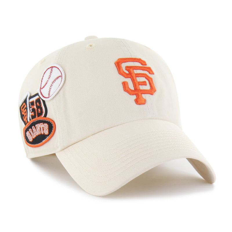 SAN FRANCISCO GIANTS BADGES '47 CLEAN UP