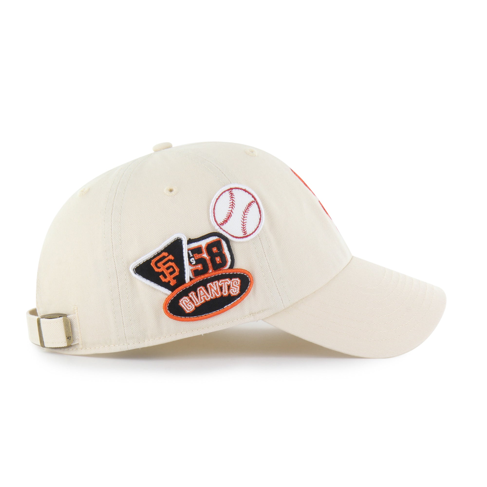 SAN FRANCISCO GIANTS BADGES '47 CLEAN UP