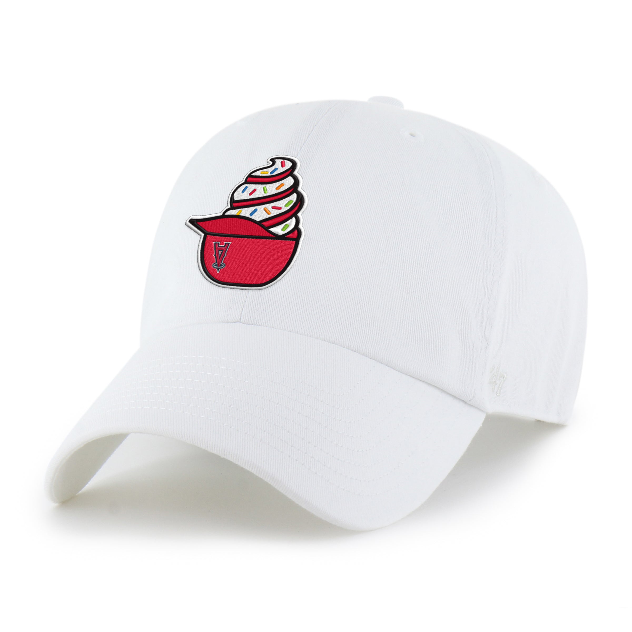 LOS ANGELES ANGELS ICE CREAM '47 CLEAN UP - White