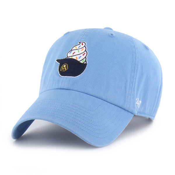 MILWAUKEE BREWERS ICE CREAM '47 CLEAN UP - Blue