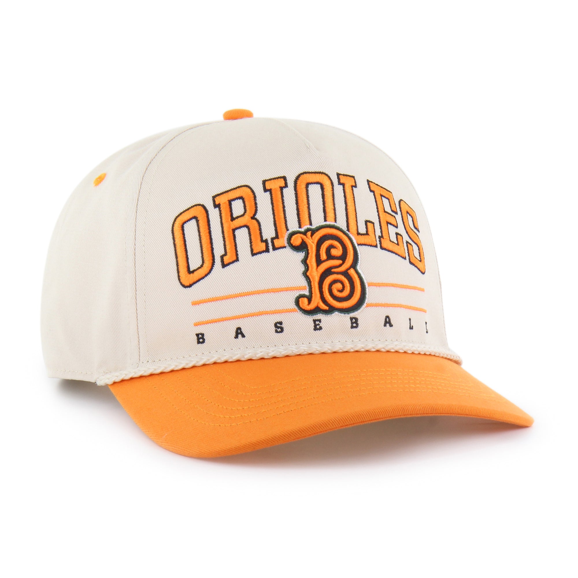 BALTIMORE ORIOLES CITY CONNECT ROSCOE ROPE TWO TONE '47 HITCH
