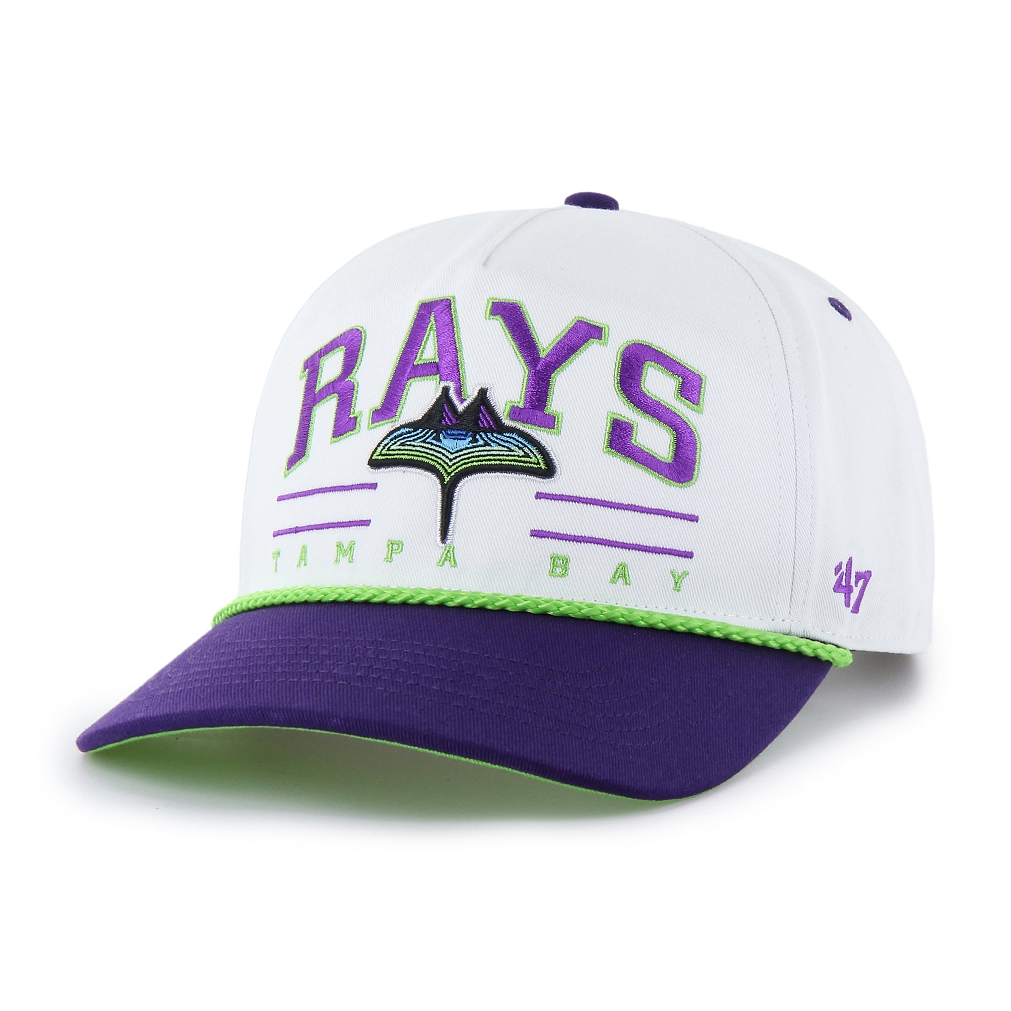 TAMPA BAY RAYS CITY CONNECT ROSCOE ROPE TWO TONE '47 HITCH
