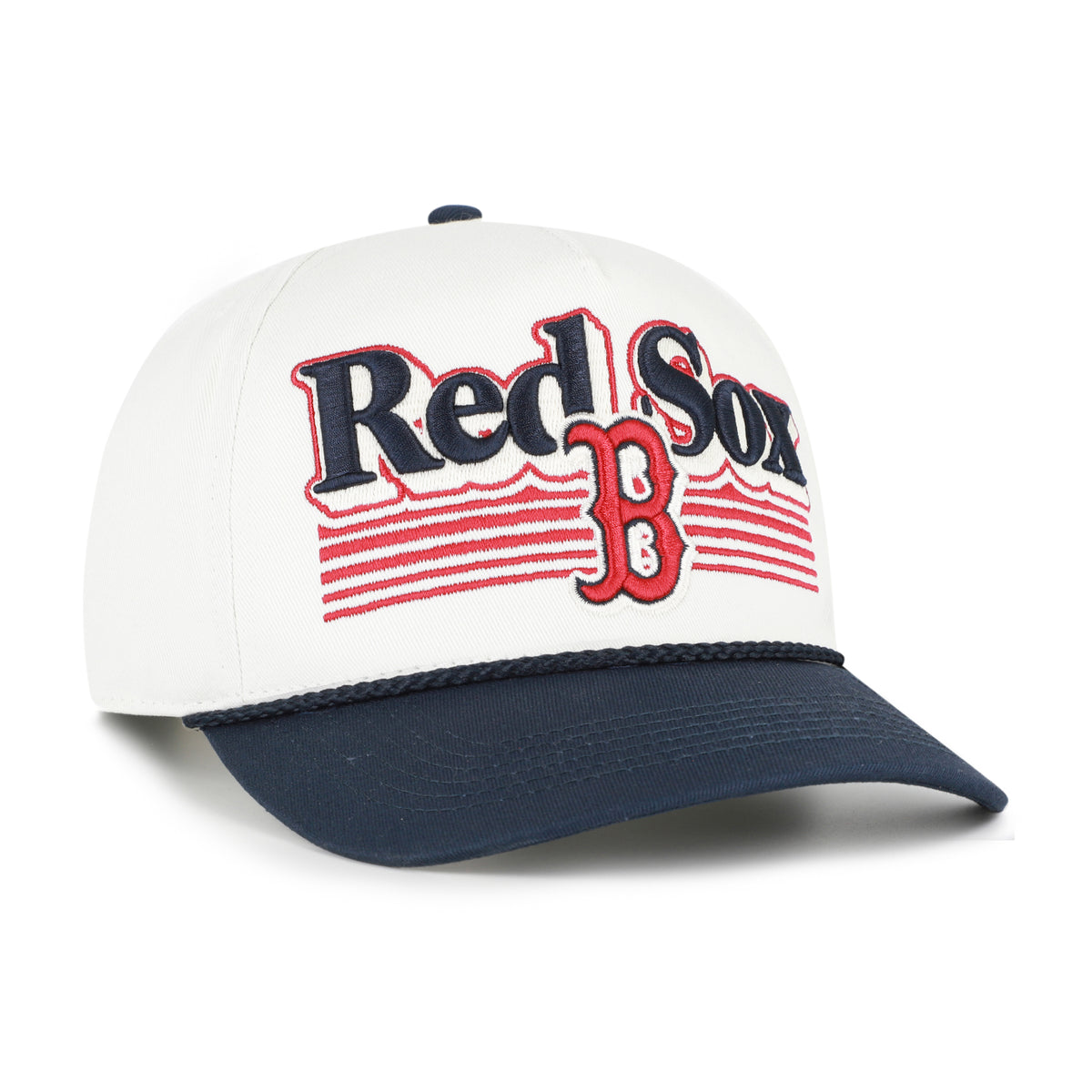 BOSTON RED SOX SCRIPT FADE TWO TONE ROPE '47 HITCH