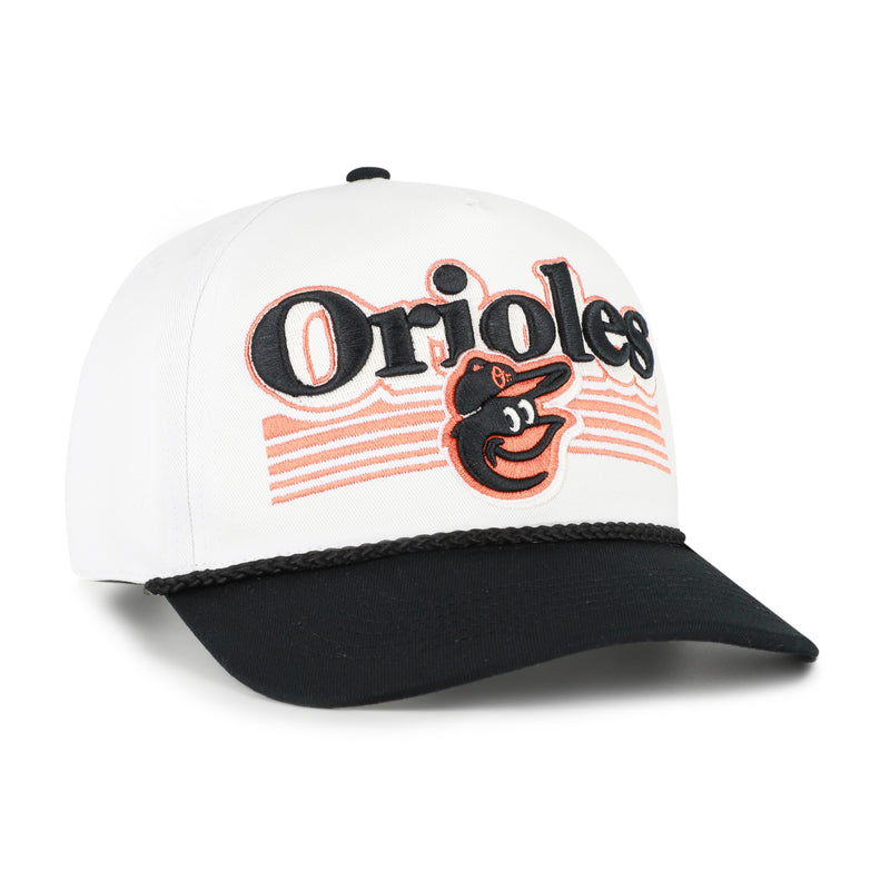 BALTIMORE ORIOLES SCRIPT FADE TWO TONE ROPE '47 HITCH
