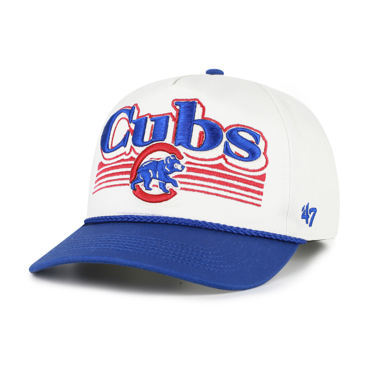 CHICAGO CUBS SCRIPT FADE TWO TONE ROPE '47 HITCH