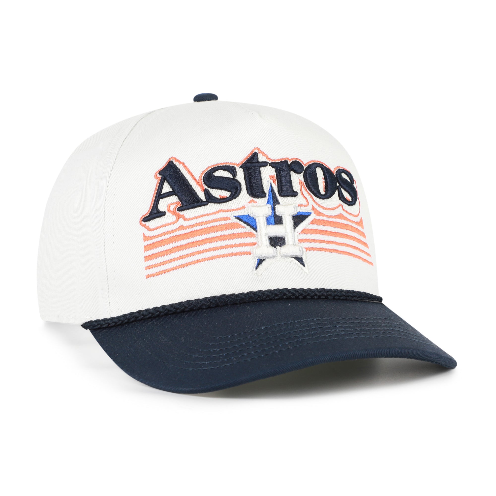 HOUSTON ASTROS SCRIPT FADE TWO TONE ROPE '47 HITCH