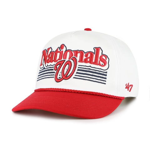 WASHINGTON NATIONALS SCRIPT FADE TWO TONE ROPE '47 HITCH