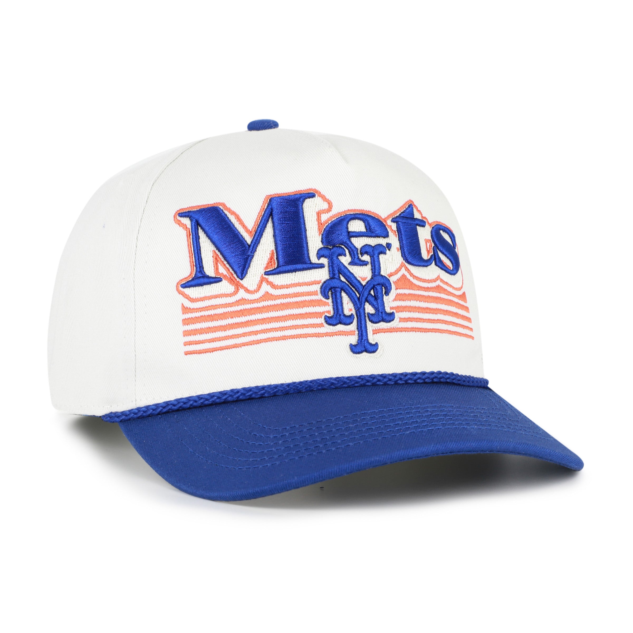 NEW YORK METS SCRIPT FADE TWO TONE ROPE '47 HITCH - Sandstone