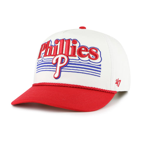 PHILADELPHIA PHILLIES SCRIPT FADE TWO TONE ROPE '47 HITCH