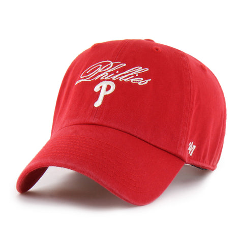 PHILADELPHIA PHILLIES SCRIPT '47 CLEAN UP