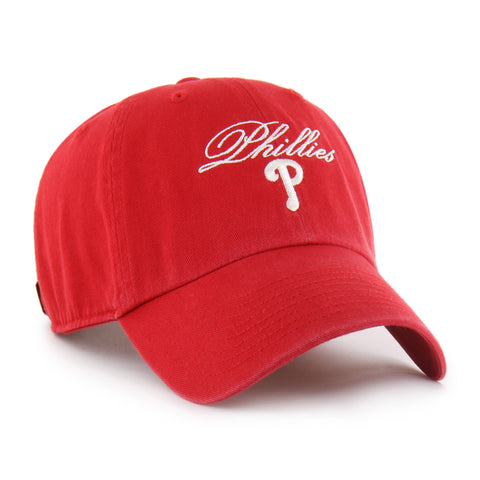 PHILADELPHIA PHILLIES SCRIPT '47 CLEAN UP