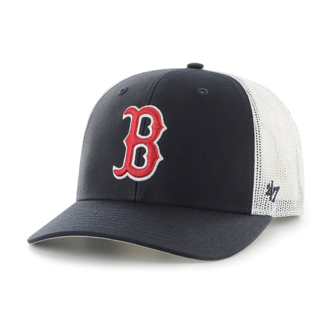 Boston Red Sox Hats Kids Mesh Trucker Hat 47