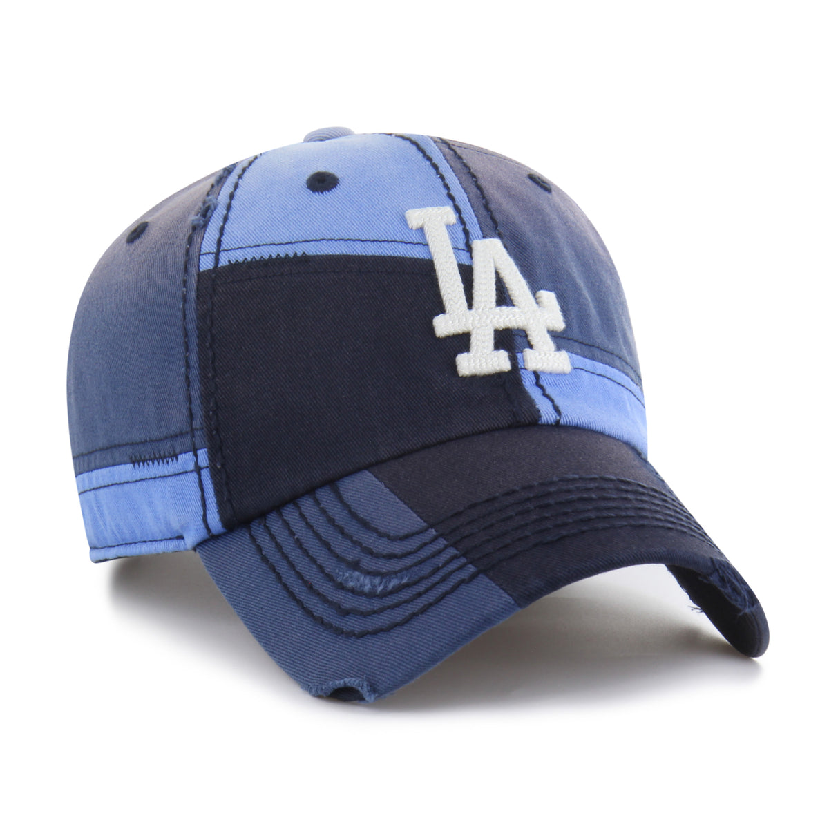 LOS ANGELES DODGERS WORN IN PATCHED '47 CLEAN UP