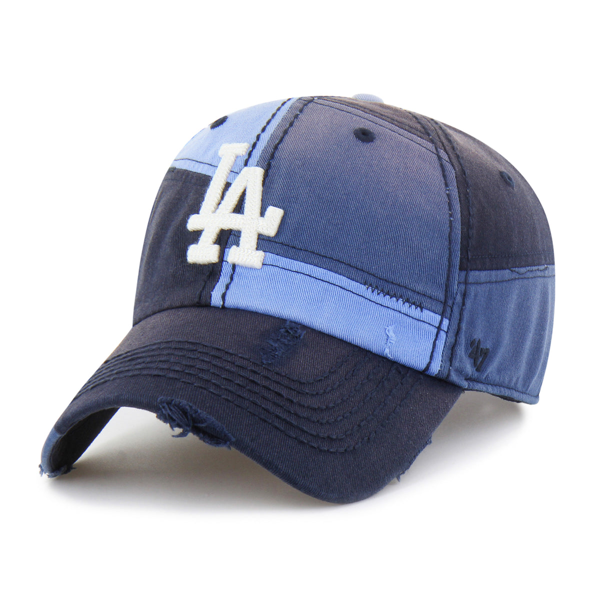 LOS ANGELES DODGERS WORN IN PATCHED '47 CLEAN UP