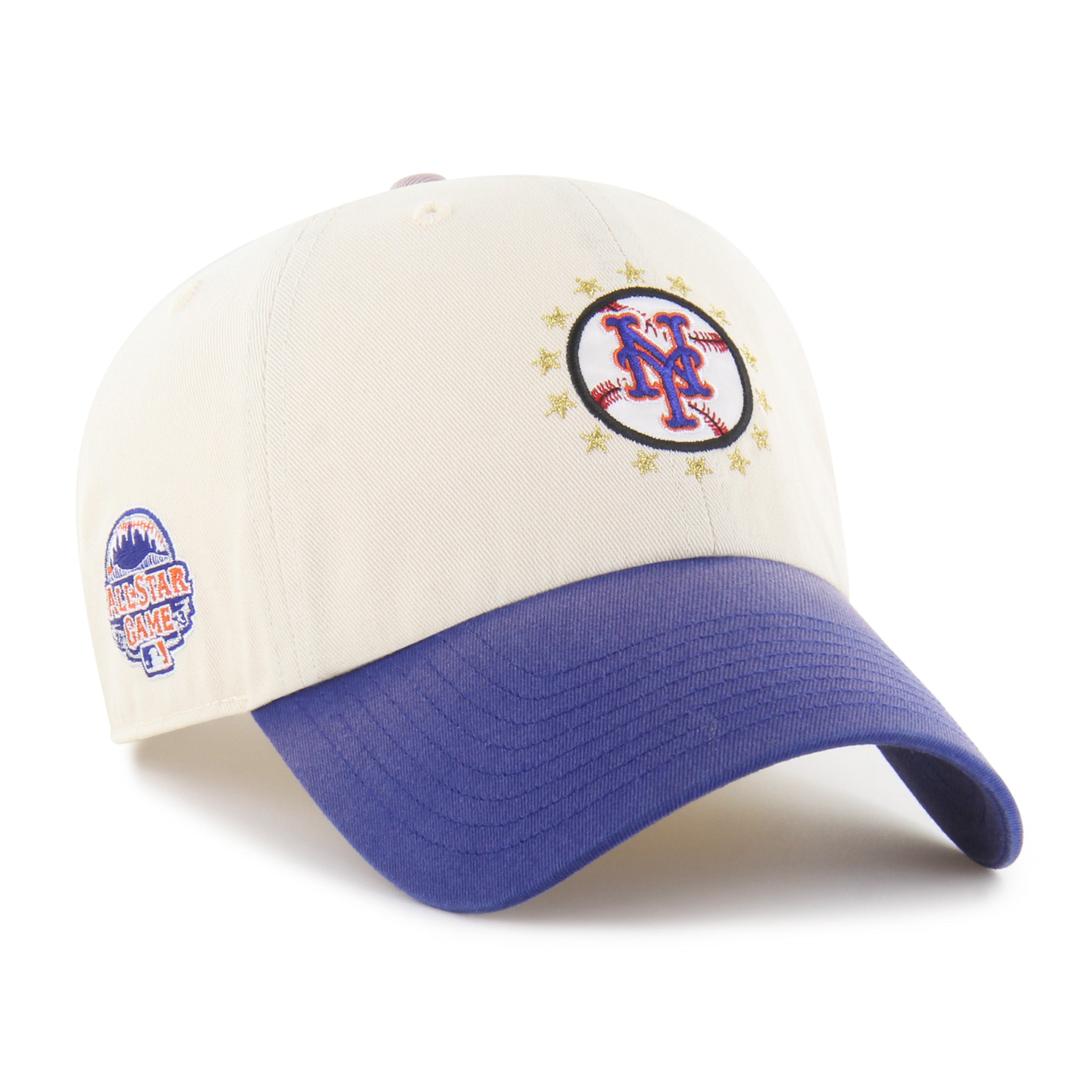 NEW YORK METS COOPERSTOWN ALL STAR GAME '47 CLEAN UP - Natural
