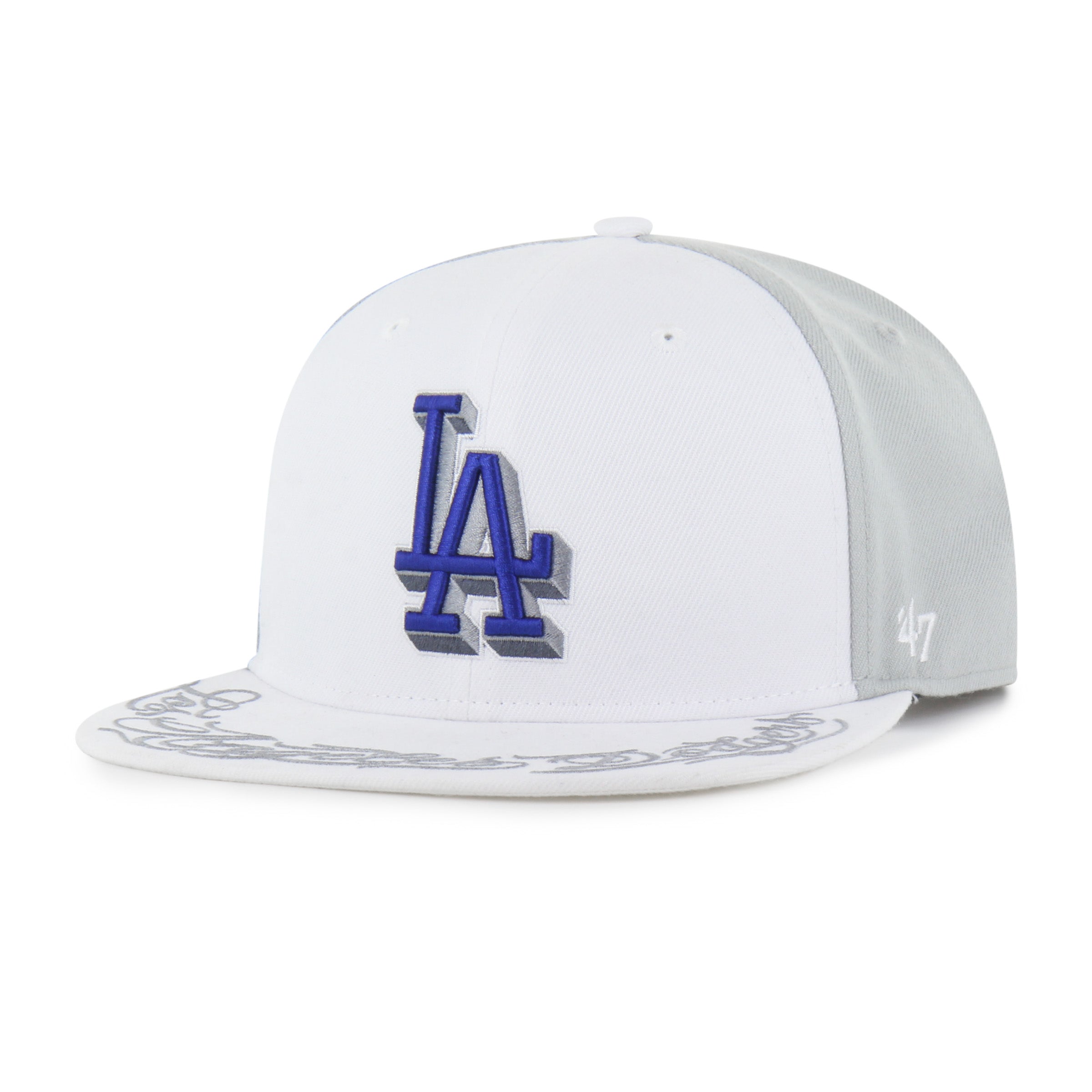 LOS ANGELES DODGERS MISTER CARTOON X '47 CAPTAIN - White