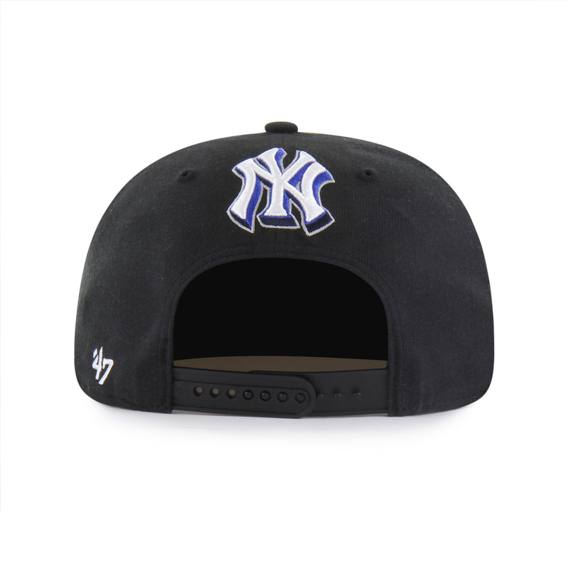 NEW YORK YANKEES MISTER CARTOON WRAP SCRIPT '47 CAPTAIN