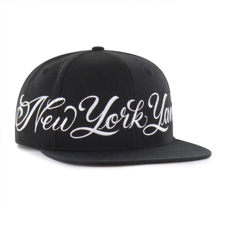 NEW YORK YANKEES MISTER CARTOON WRAP SCRIPT '47 CAPTAIN