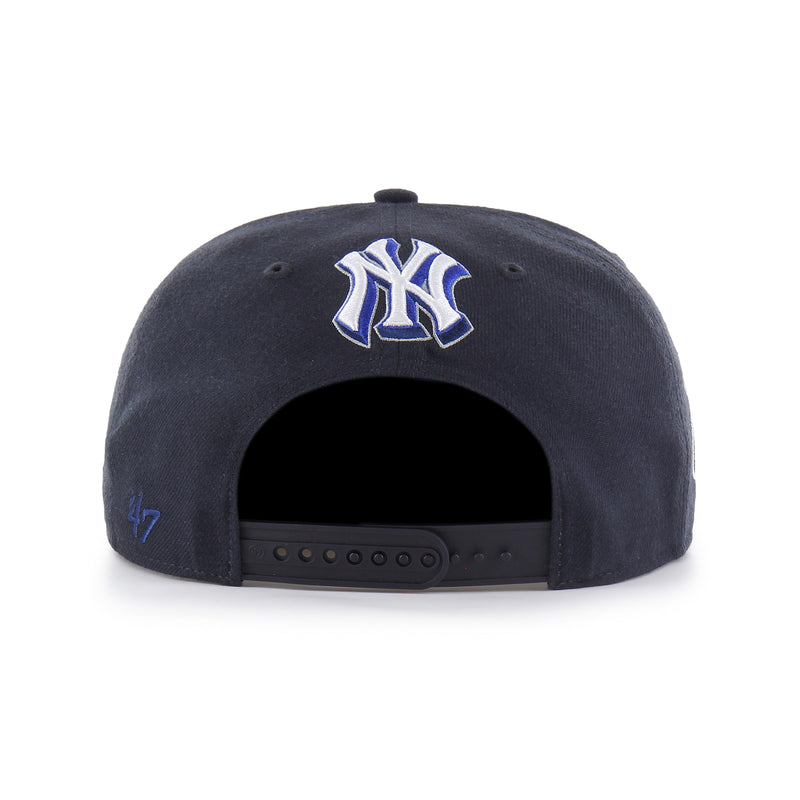 NEW YORK YANKEES MISTER CARTOON WRAP SCRIPT '47 CAPTAIN