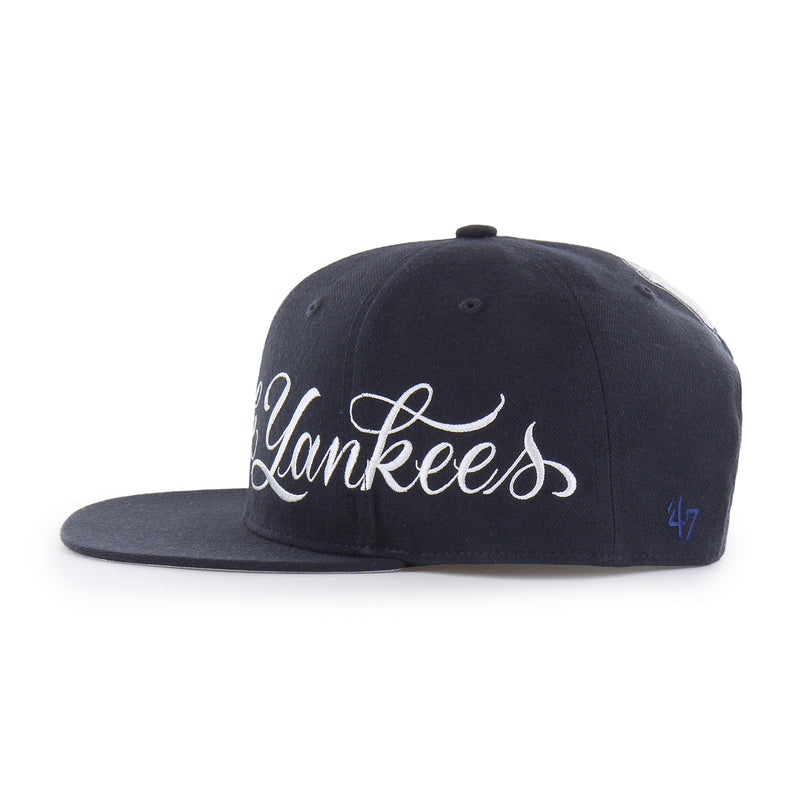 NEW YORK YANKEES MISTER CARTOON WRAP SCRIPT '47 CAPTAIN