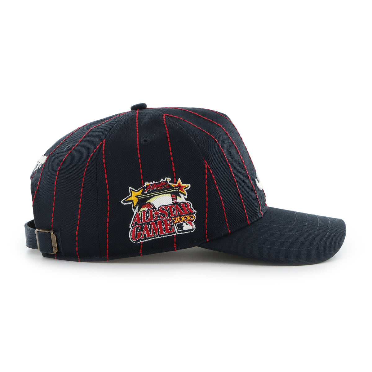ATLANTA BRAVES COOPERSTOWN RAWLINGS PINSTRIPE '47 HITCH