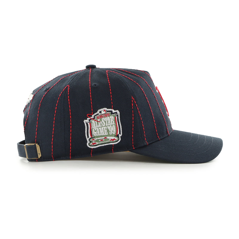 BOSTON RED SOX COOPERSTOWN RAWLINGS PINSTRIPE '47 HITCH