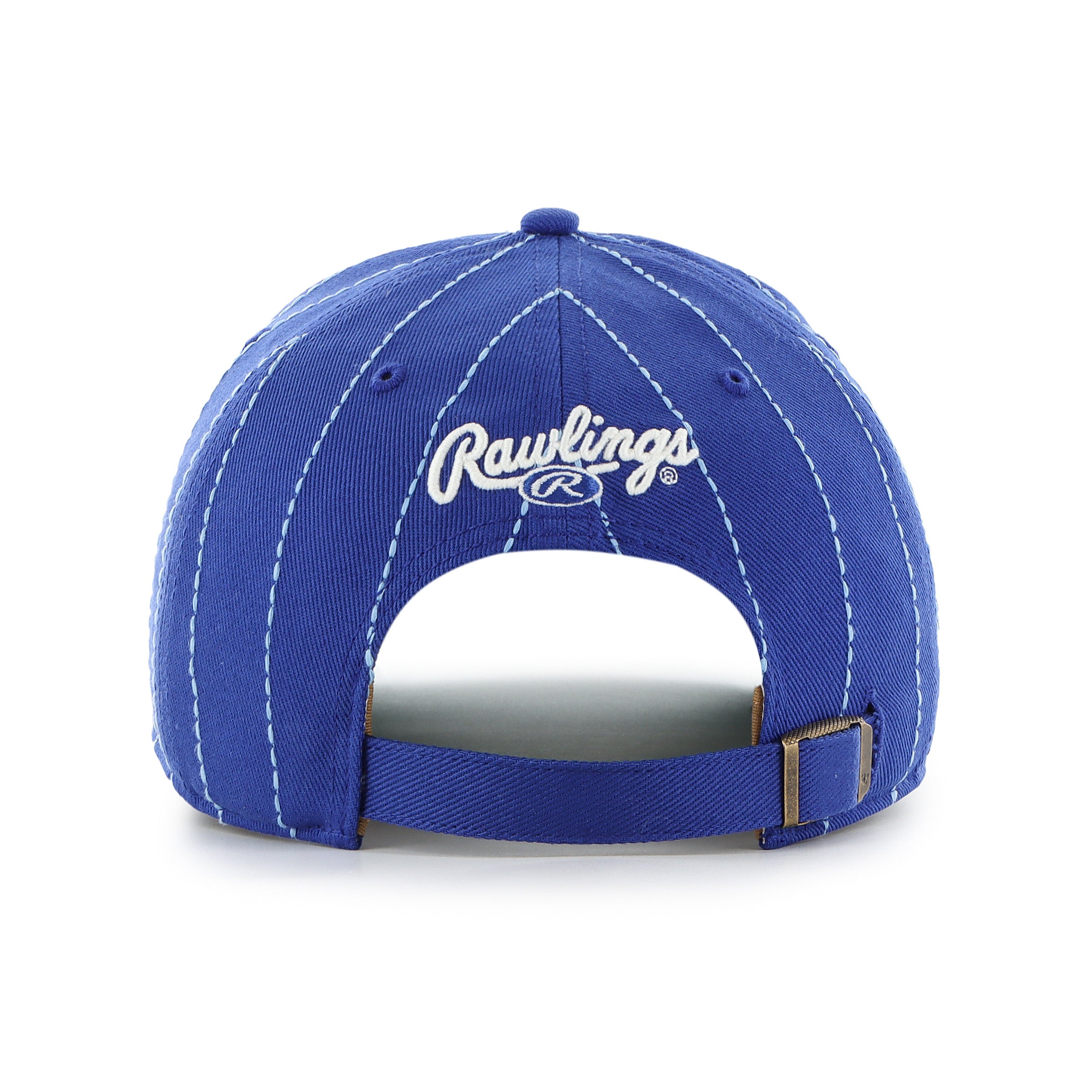 【サメ】Tesi ロイヤルブルーボーラーハット TORONTO BLUE JAYS COOPERSTOWN RAWLINGS PINSTRIPE '47 HITCH