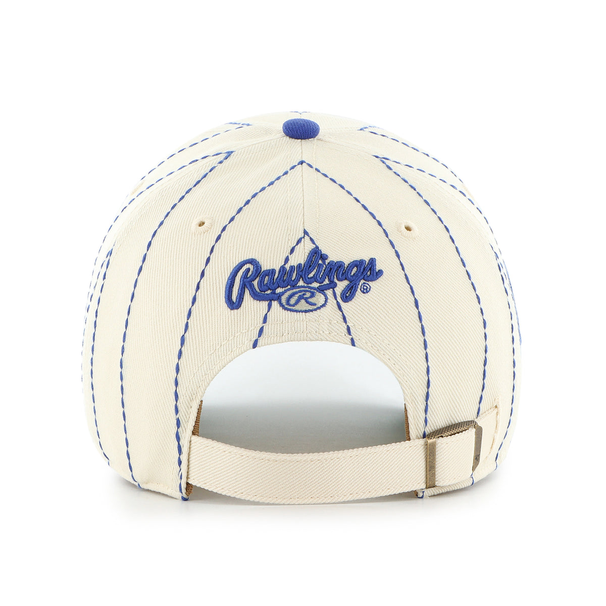 KANSAS CITY ROYALS COOPERSTOWN RAWLINGS PINSTRIPE '47 CLEAN UP