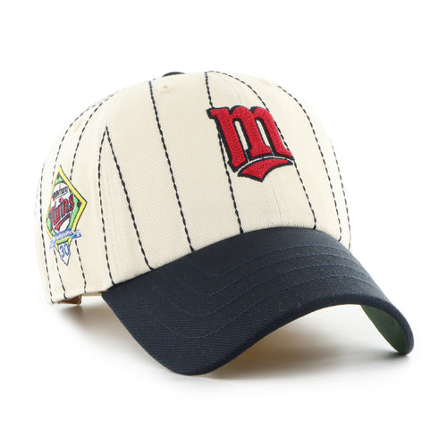MINNESOTA TWINS COOPERSTOWN RAWLINGS PINSTRIPE '47 CLEAN UP
