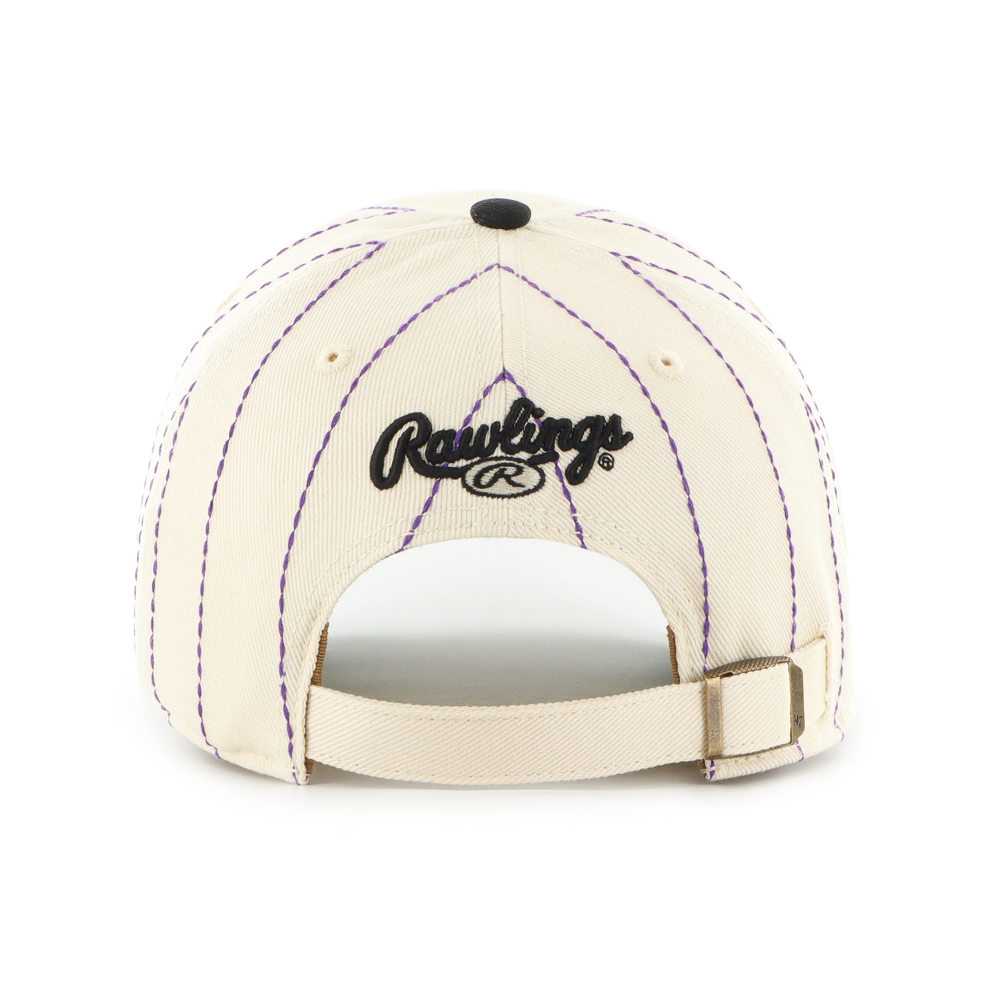 COLORADO ROCKIES COOPERSTOWN RAWLINGS PINSTRIPE '47 CLEAN UP