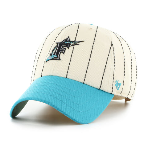 MIAMI MARLINS COOPERSTOWN RAWLINGS PINSTRPE '47 CLEAN UP