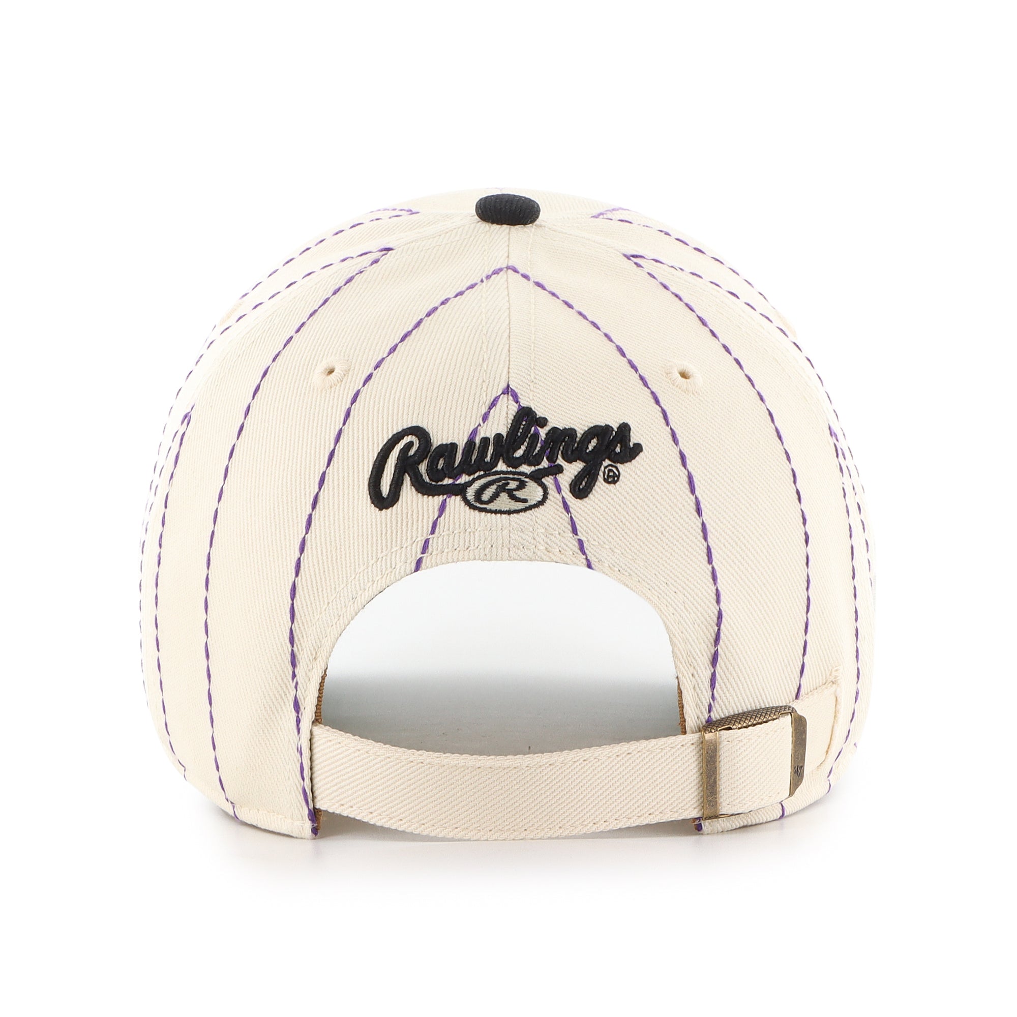 TAMPA BAY RAYS COOPERSTOWN RAWLINGS PINSTRIPE '47 CLEAN UP