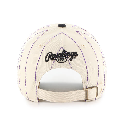 TAMPA BAY RAYS COOPERSTOWN RAWLINGS PINSTRIPE '47 CLEAN UP